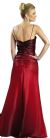 Elegant Empire Style Formal Evening Dress back