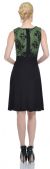 Sleeveless Knee length Party Dress  back