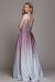 Empire Prom Gown with Spaghetti Straps back