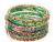 Main image of Set of 13 Handmade Bangle Bracelets