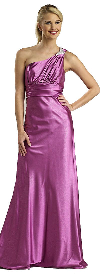 Single Shoulder Formal Evening Dress 11219